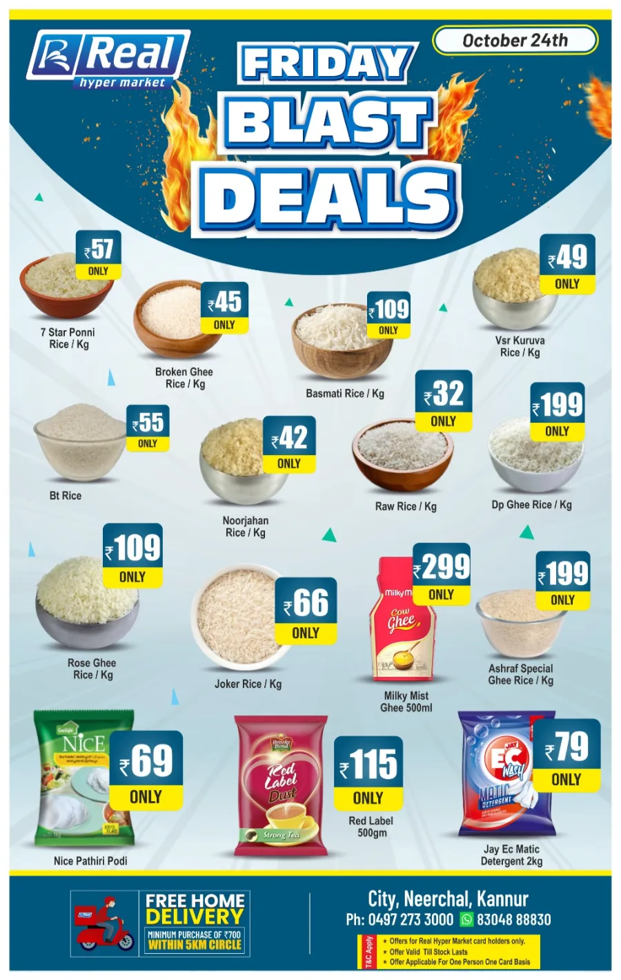 Friday Blast Deals In Real Hyper Market Kannur