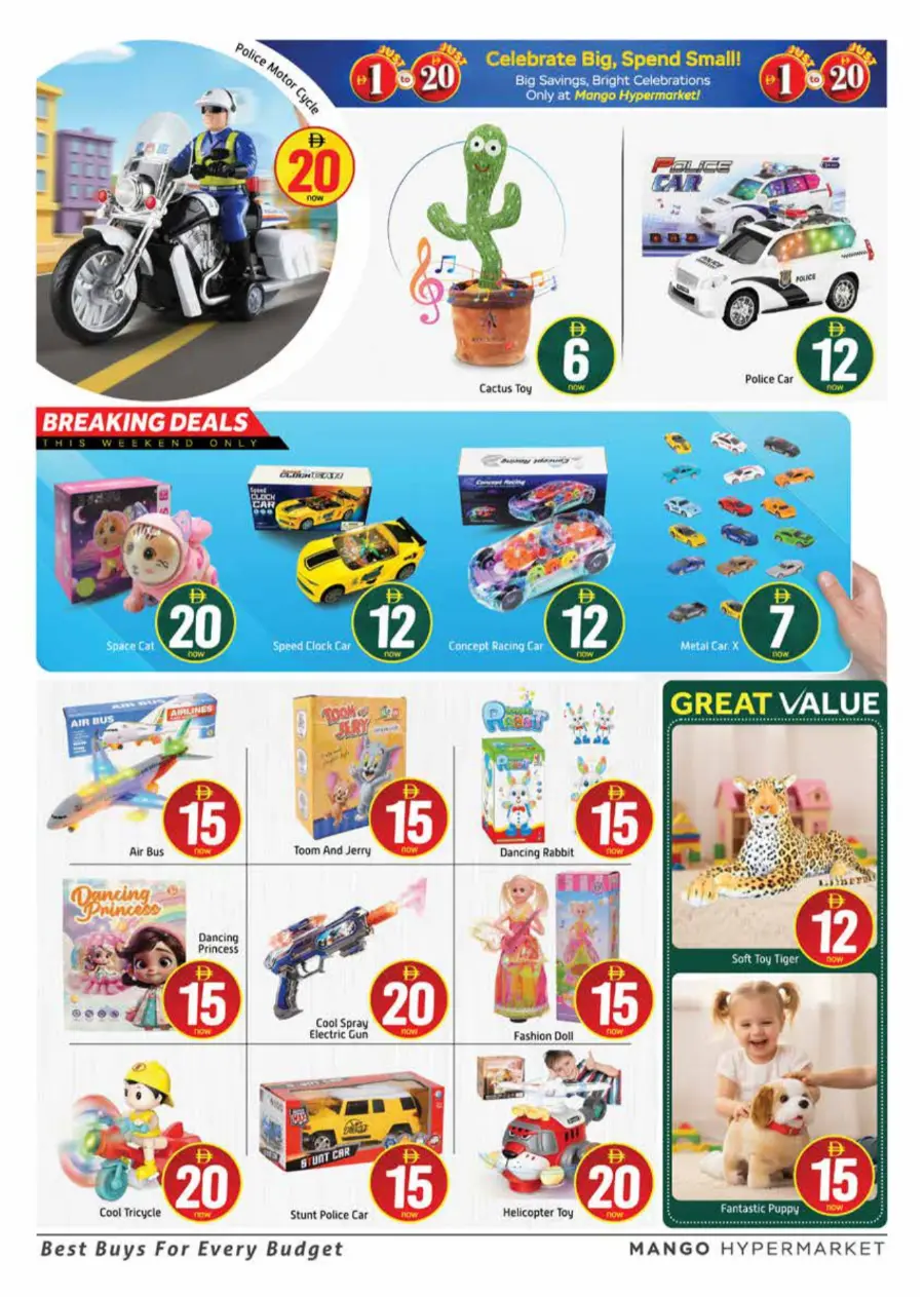 Magical Figures In Mango Hypermarket Dubai