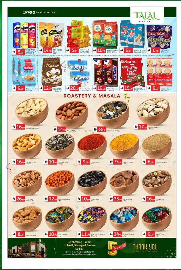 5th Anniversary Celebration – Big Deals! In Talal Market Dubai
