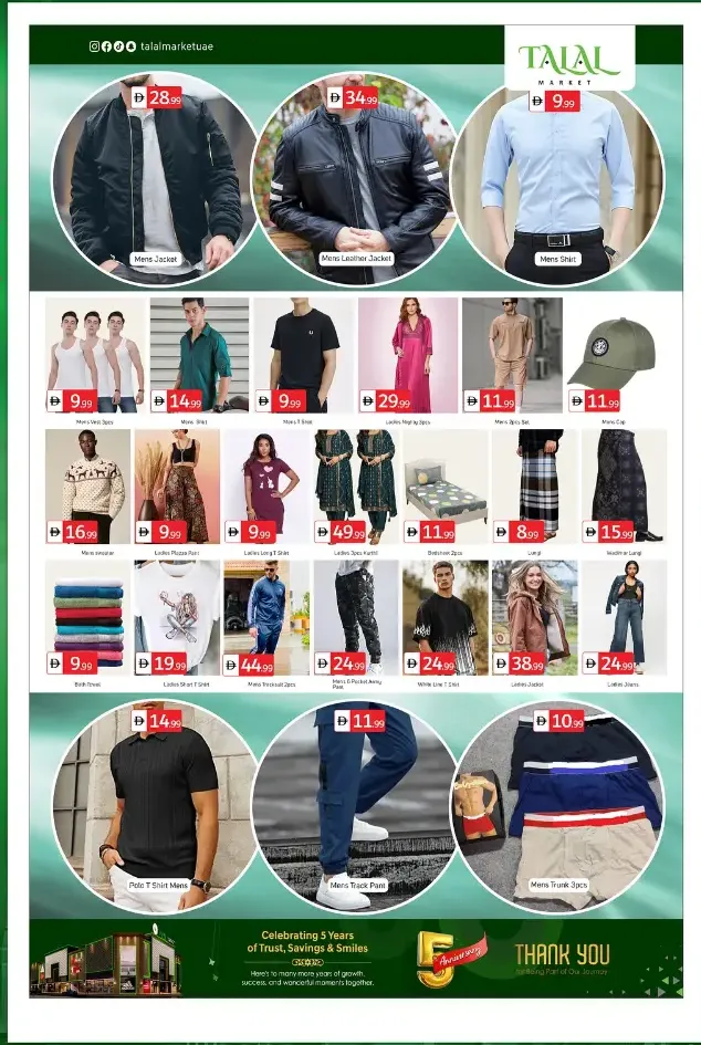 5th Anniversary Celebration – Big Deals! In Talal Market Dubai