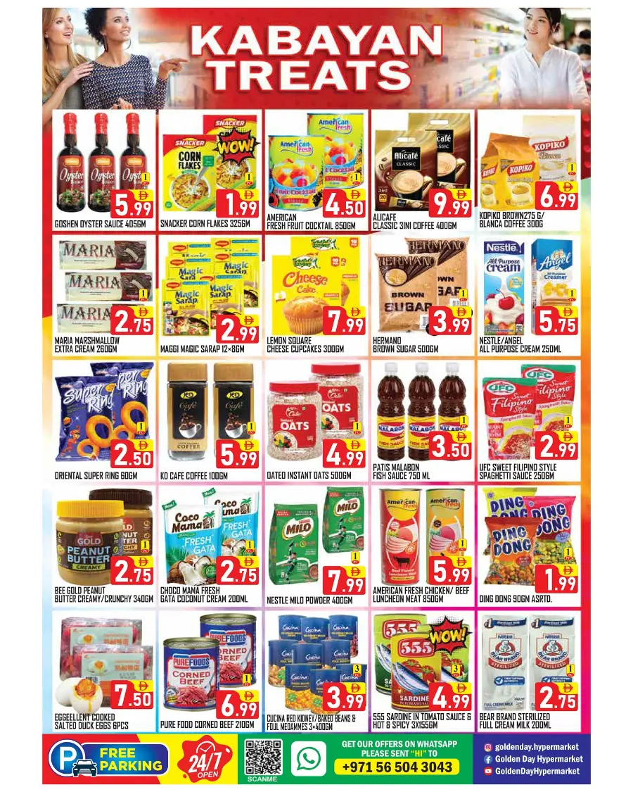 Winter vibes In ZSH Golden Day Hypermarket Dubai