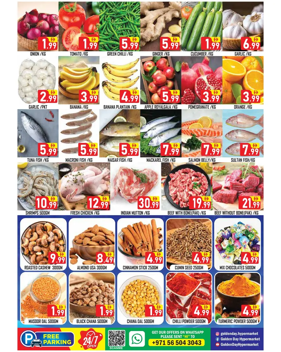 Winter vibes In ZSH Golden Day Hypermarket Dubai