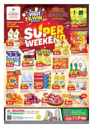 Super Weekend sale In Al Madina Hypermarket Dubai