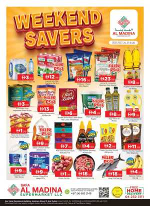 Weekend Saver In Al Madina Hypermarket Dubai