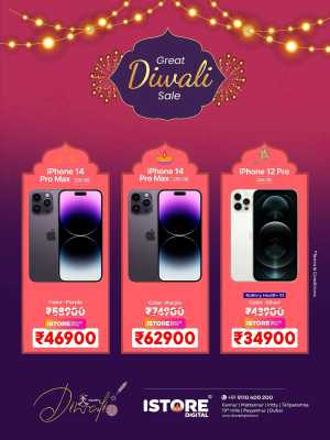 Great Diwali Deals In iStore Digital Kannur