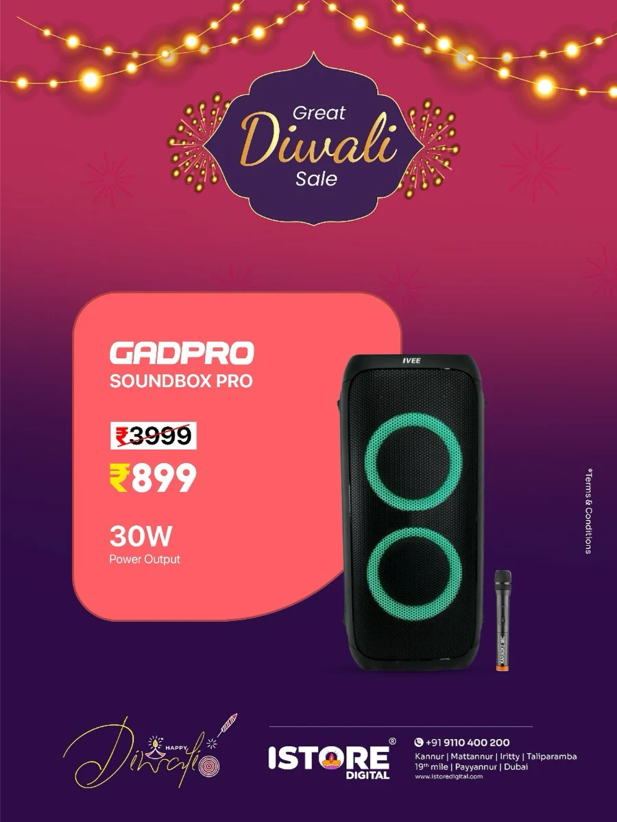 Great Diwali Deals In iStore Digital Kannur