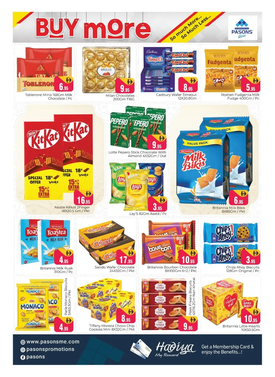 Buy more In Pasons Dubai