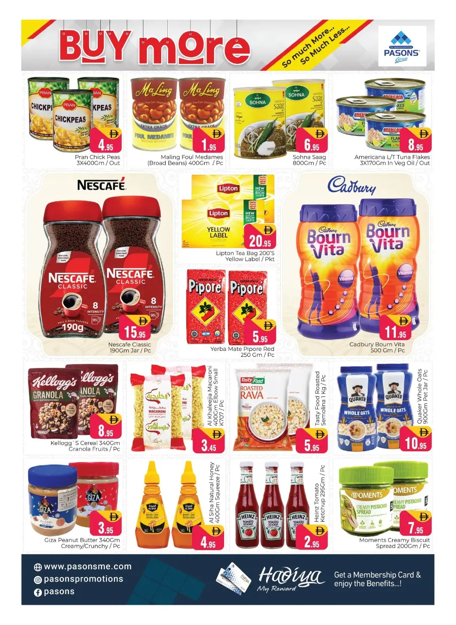 Buy more In Pasons Dubai