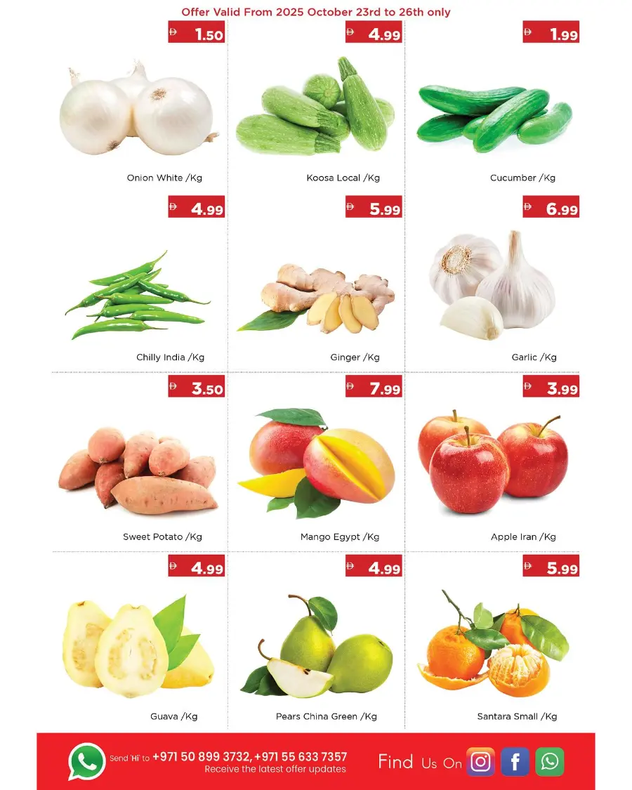 Fresh Deals In Emirates Markets Ras al Khaimah
