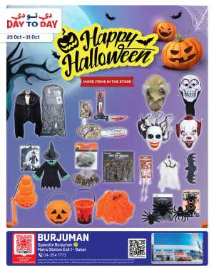 Happy Halloween In Day to Day Dubai