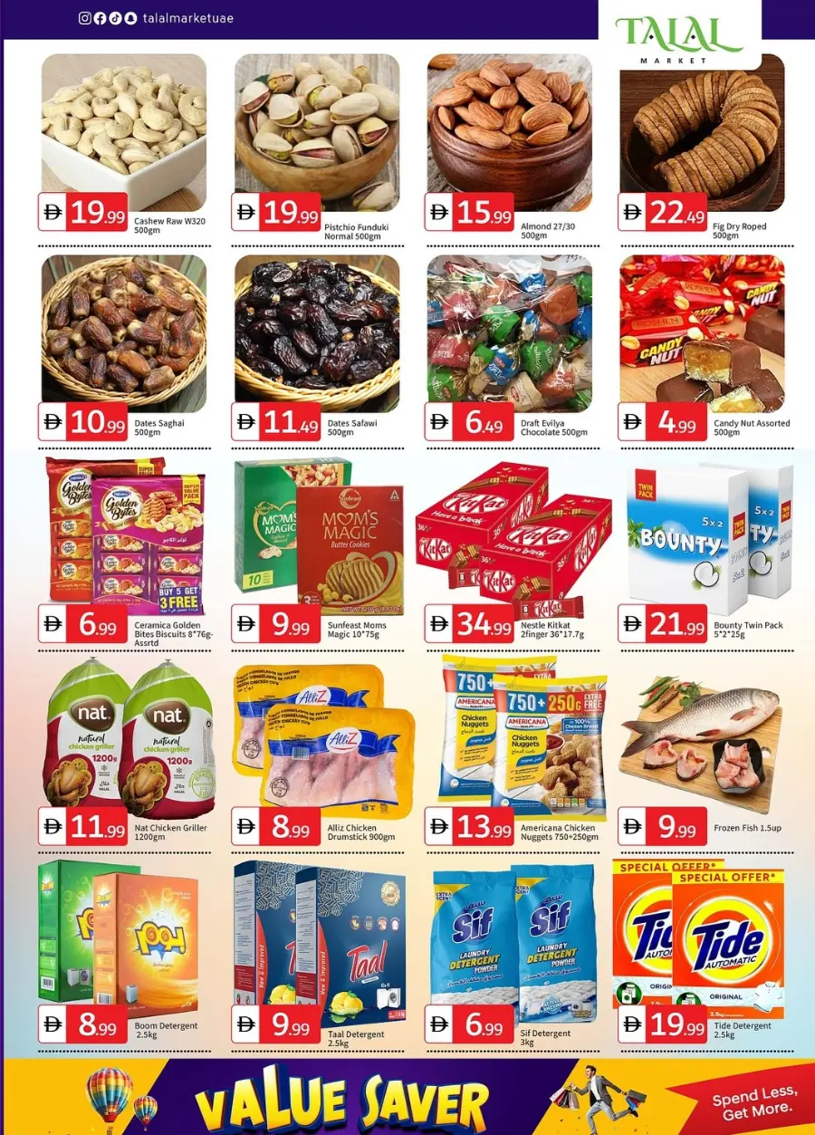 Value Saver Deals In Talal Market Sharjah / Ajman