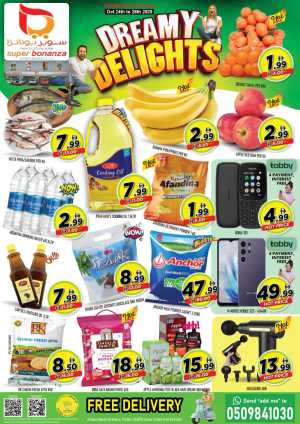 Dreamy delights In Super Bonanza Sharjah / Ajman