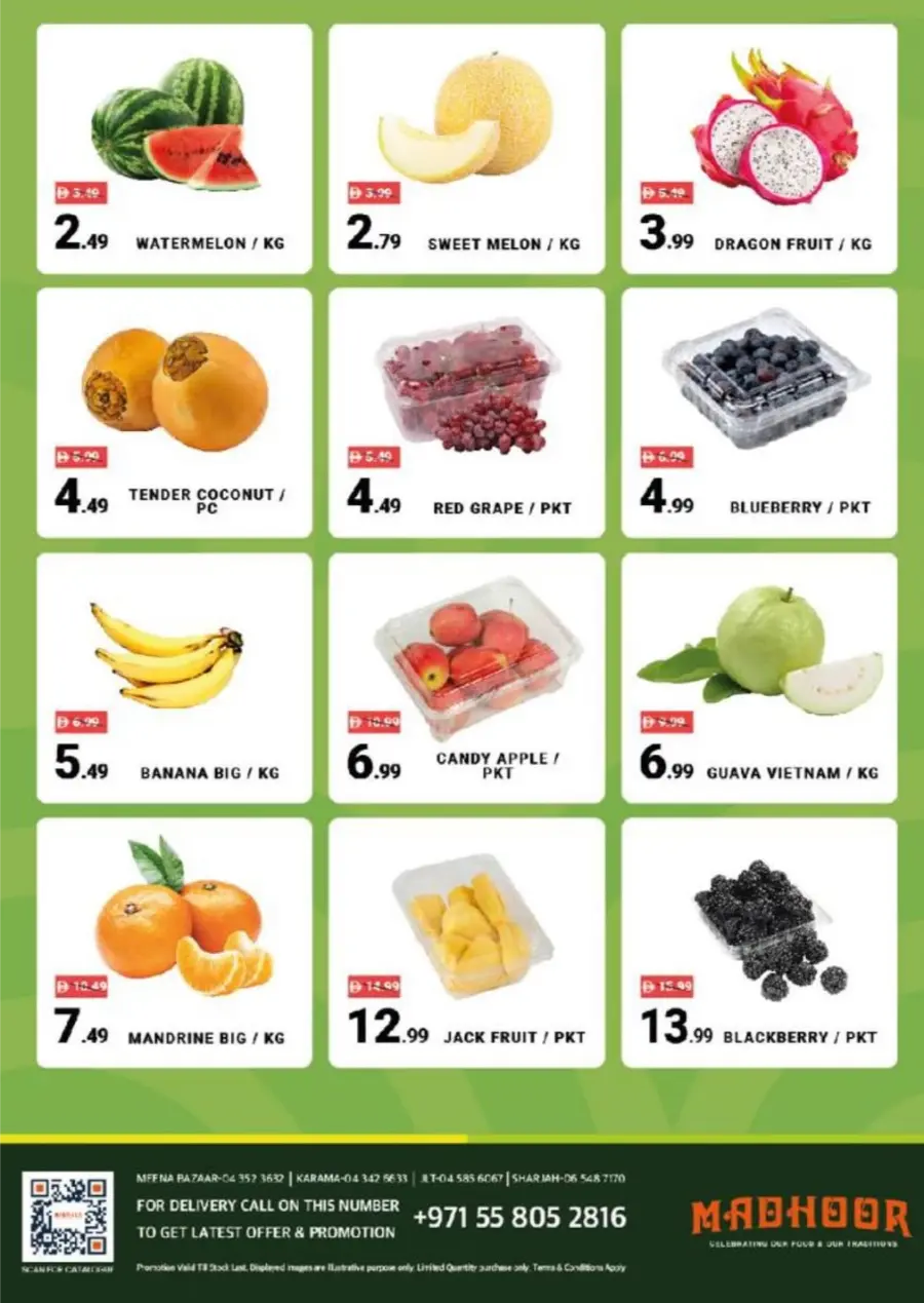 Fresh Offers In Madhoor Stores Dubai