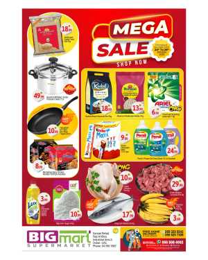 Mega Sale In BIG mart Dubai