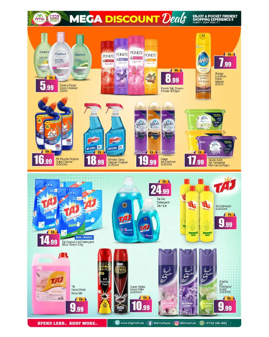 Mega discount deal In BIG mart Abu Dhabi