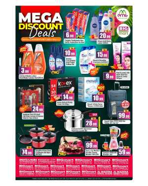 Mega discount deal In BIG mart Abu Dhabi