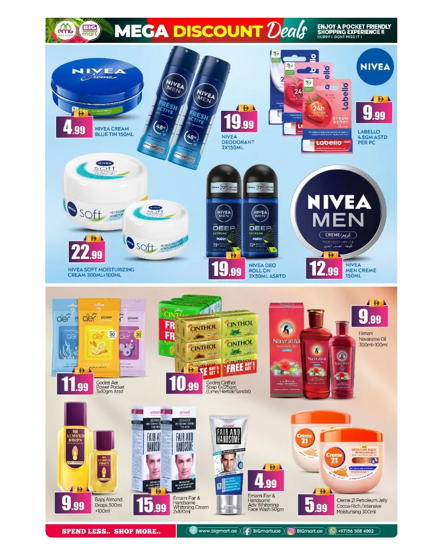 Mega discount deal In BIG mart Abu Dhabi
