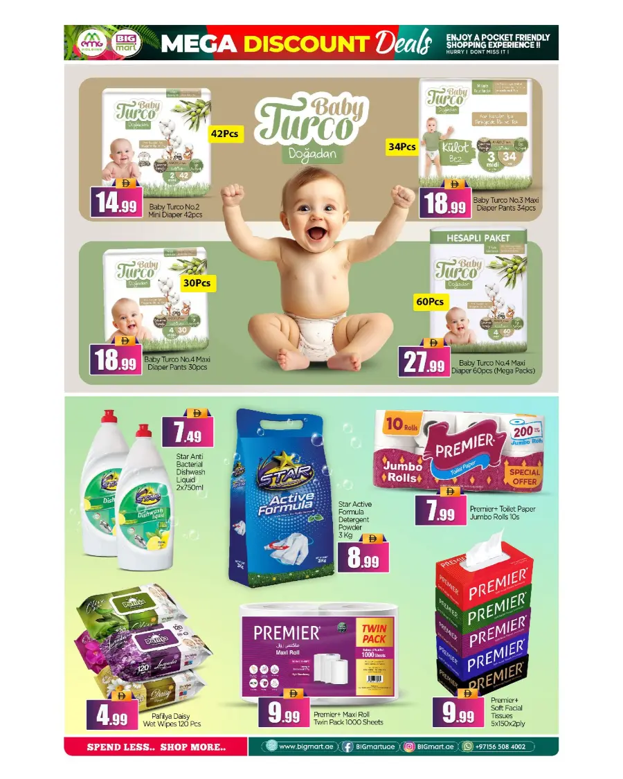 Mega discount deal In BIG mart Abu Dhabi