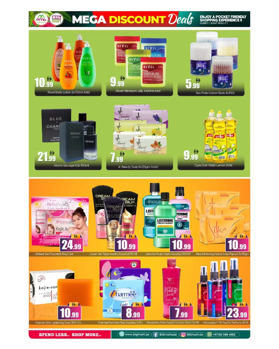 Mega discount deal In BIG mart Abu Dhabi