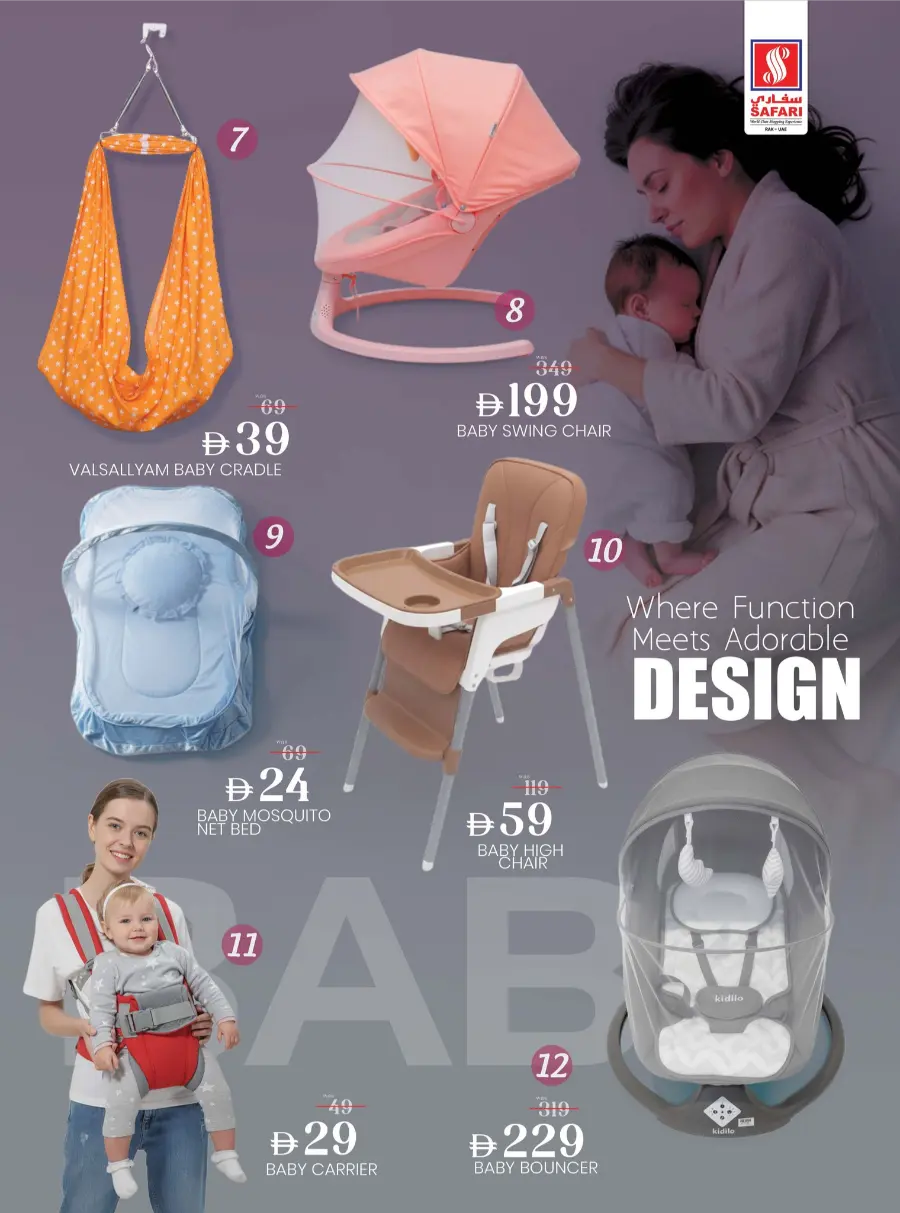 Baby Essentials & Accessories Promotion In Safari Hypermarket Ras al Khaimah