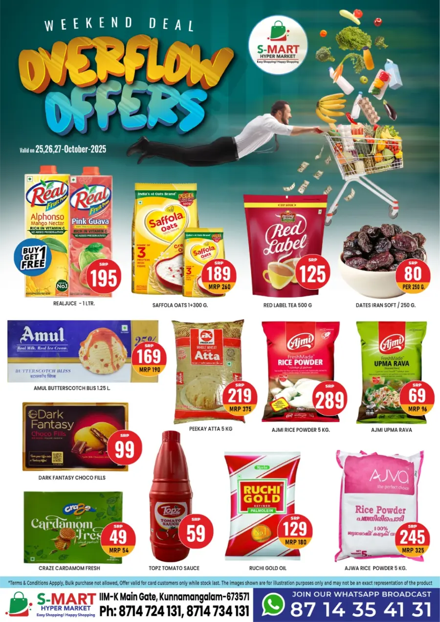 Weekend Deal | Overflow Offers Await In S-Mart Hypermarket Calicut