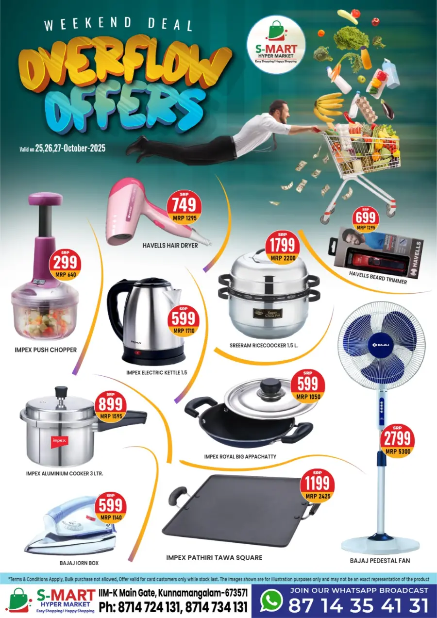 Weekend Deal | Overflow Offers Await In S-Mart Hypermarket Calicut