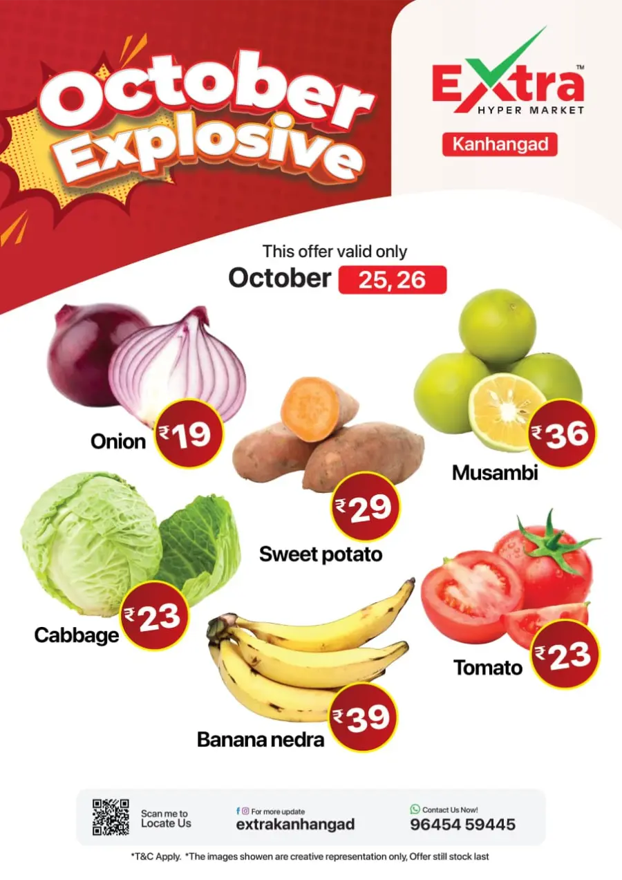 October Explosive Deals | Mega Savings Await In Extra hypermarket Kasaragod