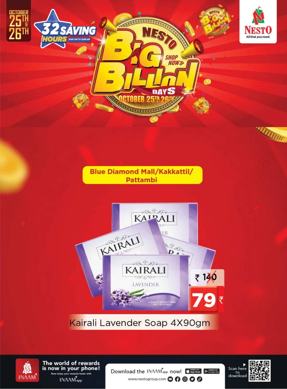 Big Billion Days | Shop Big, Save More Big Billion Days | Shop Big, Save More In Nesto Hypermarket Palakkad