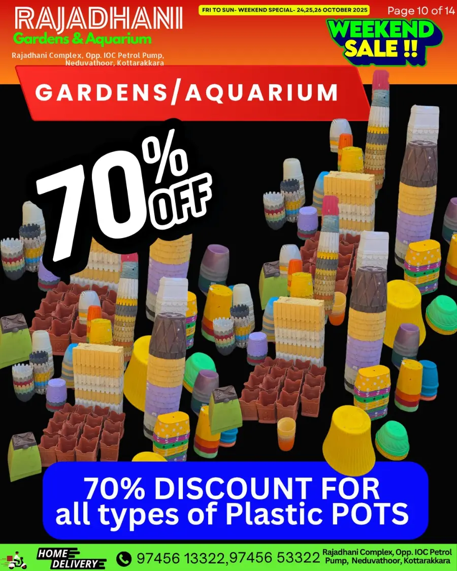 Saturday offer In Rajadhani Hypermart Kollam