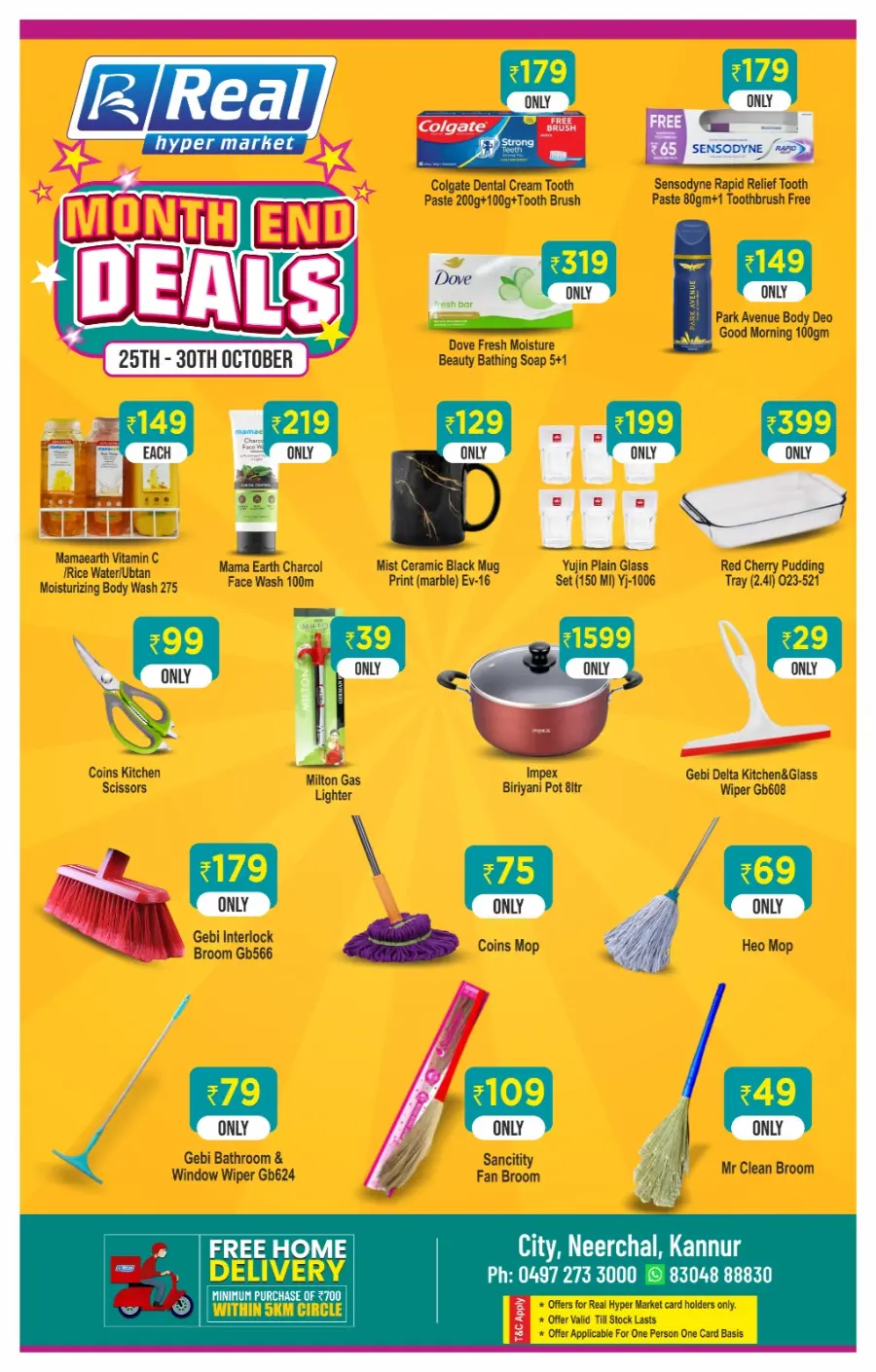 Month End Deals In Real Hyper Market Kannur