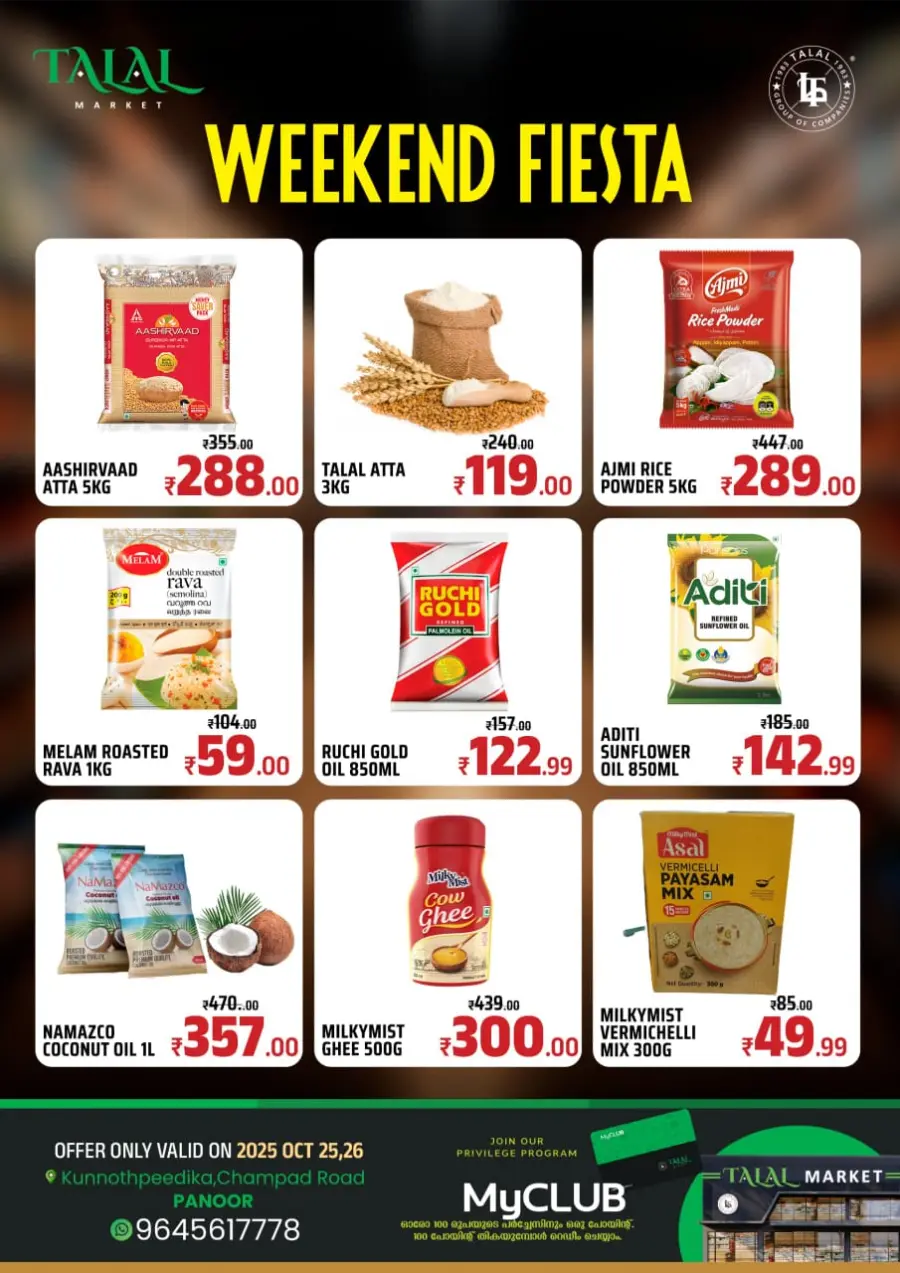 Weekend Fiesta In TALAL Market Kannur