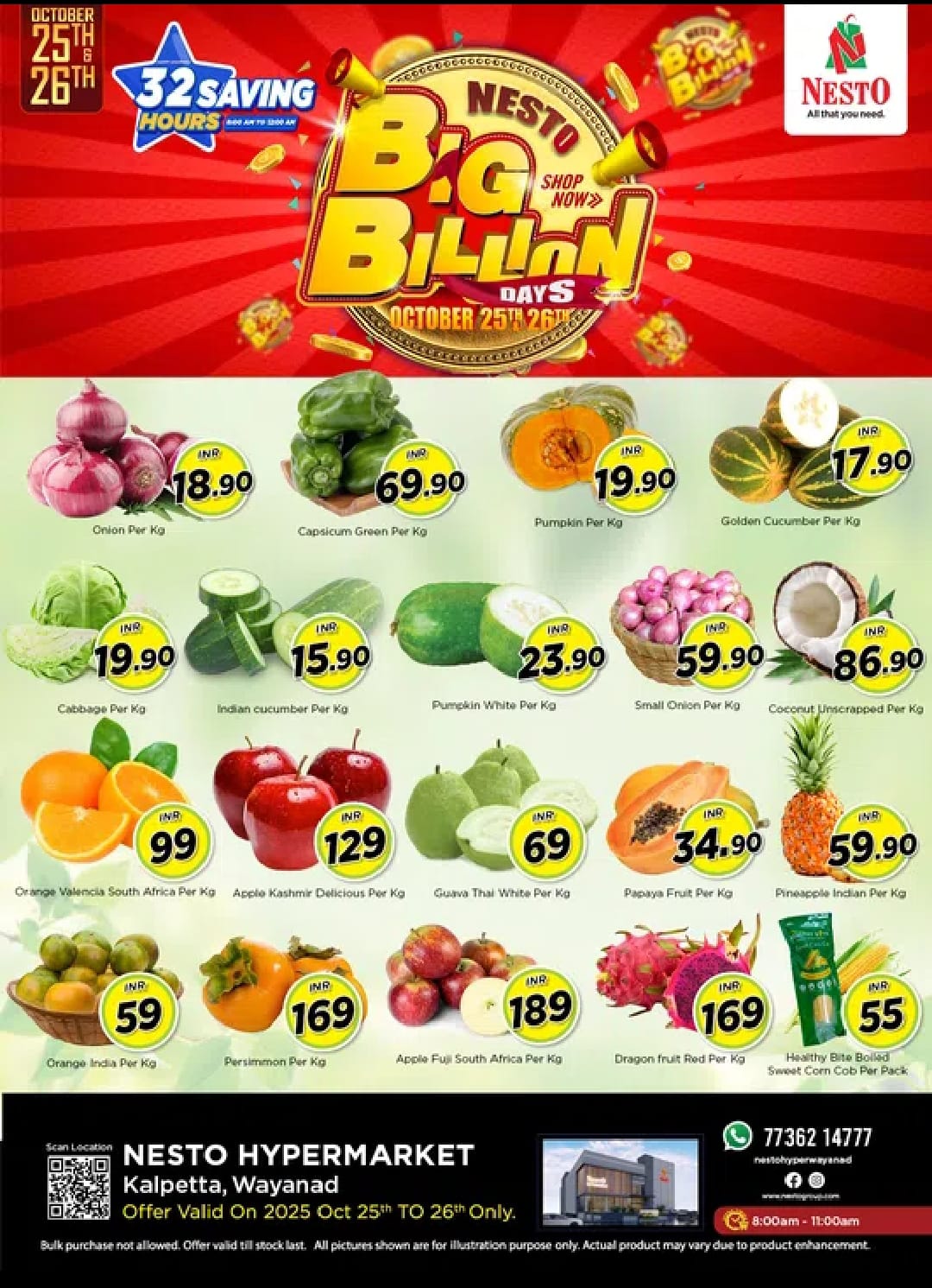 Fresh Deals In Nesto Hypermarket Wayanad