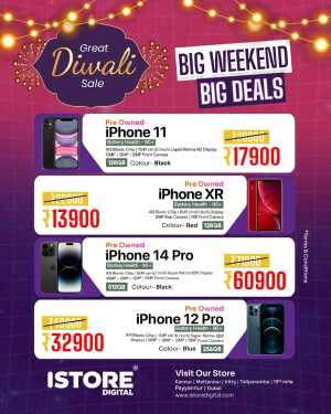Big Weekend - Big Deals In iStore Digital Kannur