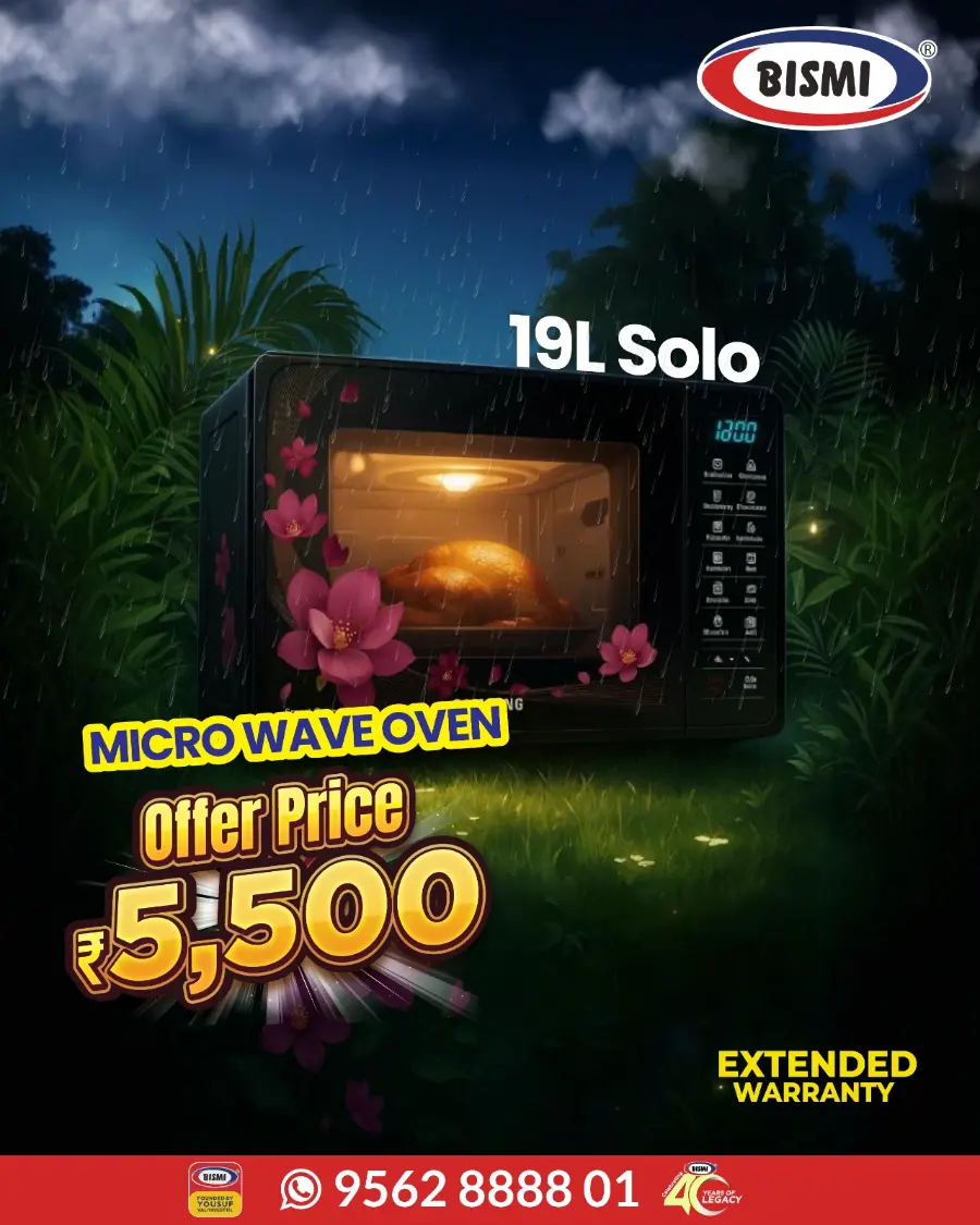 Microwave Oven Offer | Just ₹5500 In Bismi Home Appliance Palakkad