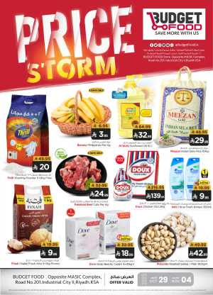 Price Storm In Budget Food Riyadh