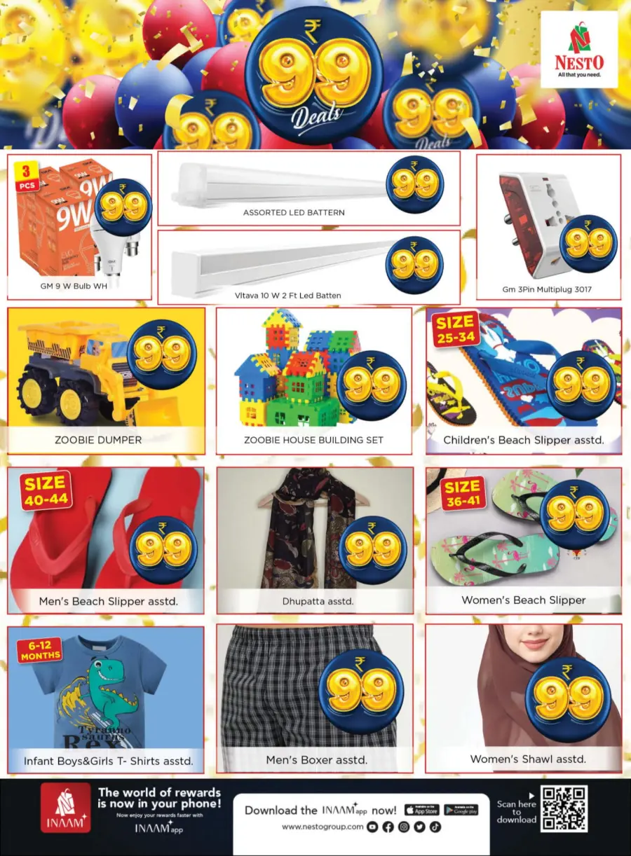 ₹99 Deals In Nesto Hypermarket Wayanad