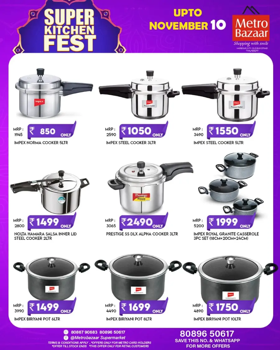 Fresh Offers In Metro Bazaar Kannur
