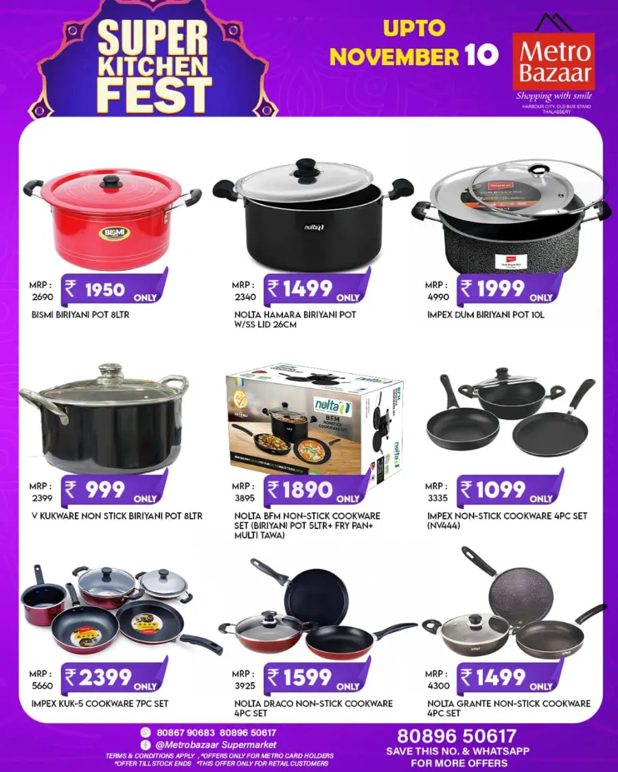 Super kitchen fest In Metro Bazaar Kannur