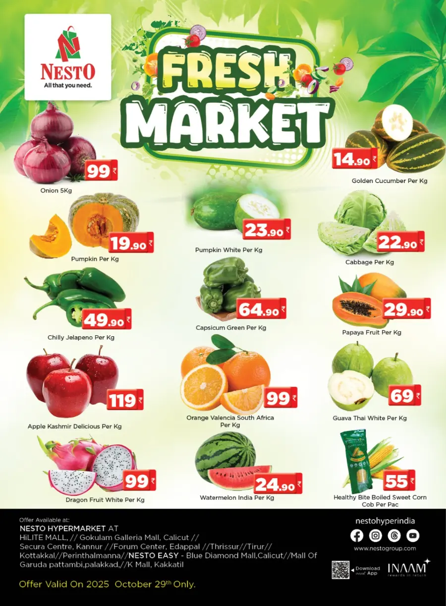 Fresh Deals Fresh Deals In Nesto Hypermarket Malappuram