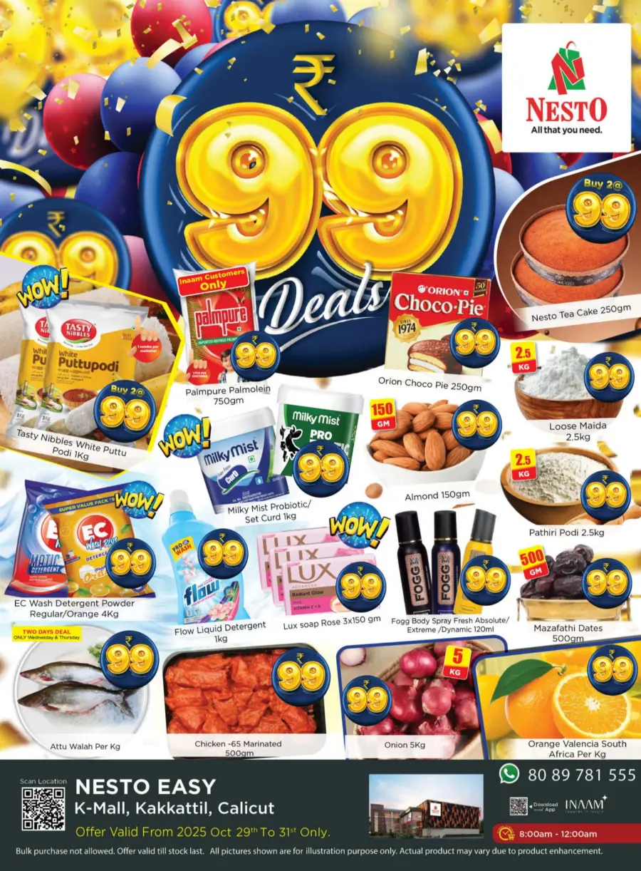 99 Deals In Nesto Hypermarket Calicut