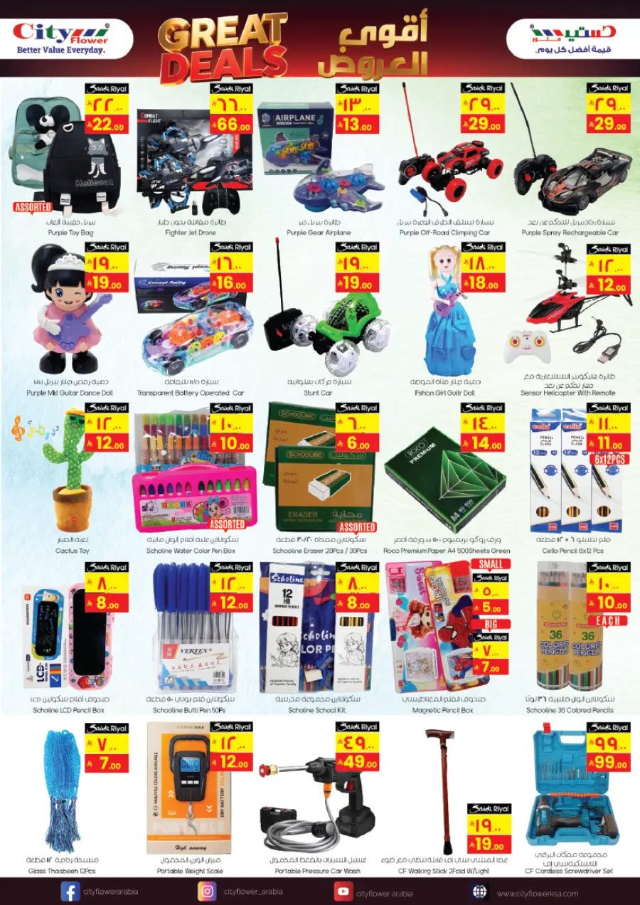 Month end big price drop In City flower Sakaka