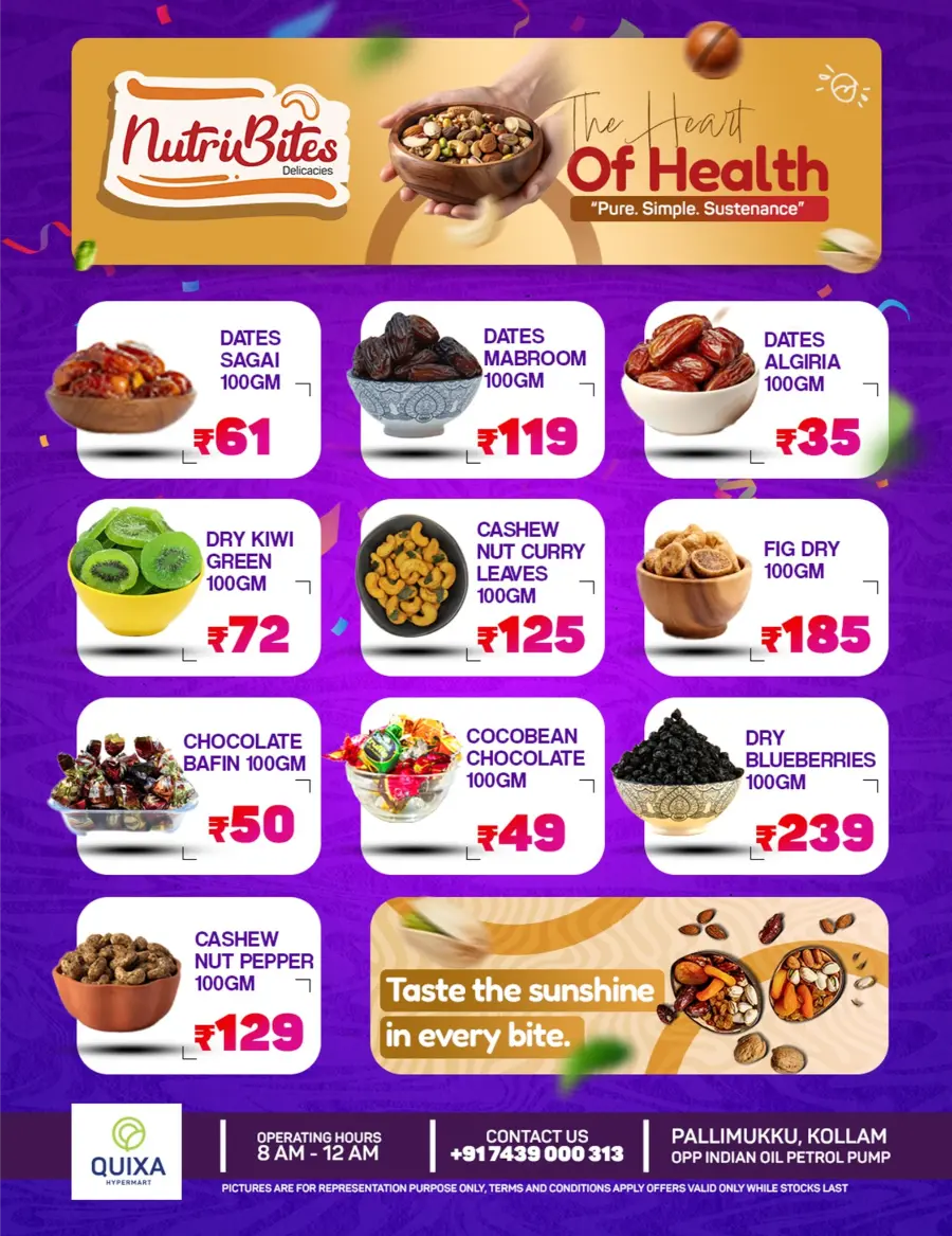 Price Blast Offer In QUIXA Hypermart Kollam