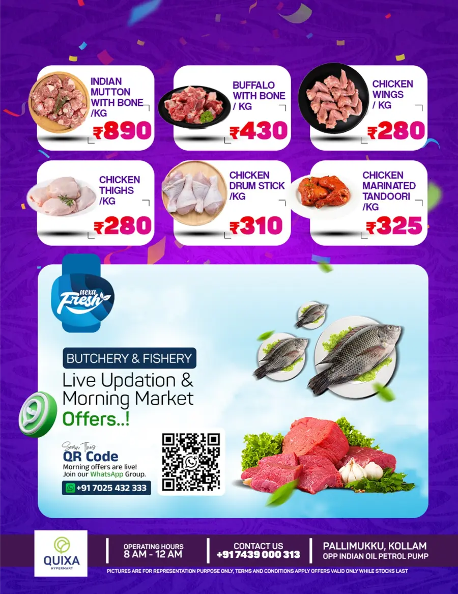 Price Blast Offer In QUIXA Hypermart Kollam