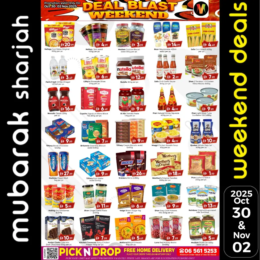 Deal Blast Weekend In Mubarak Hypermarket Sharjah / Ajman