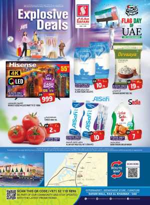 Explosive deal In Safari Hypermarket Ras al Khaimah