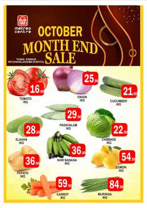 Mega Month End Sale In Metro Centre Kannur