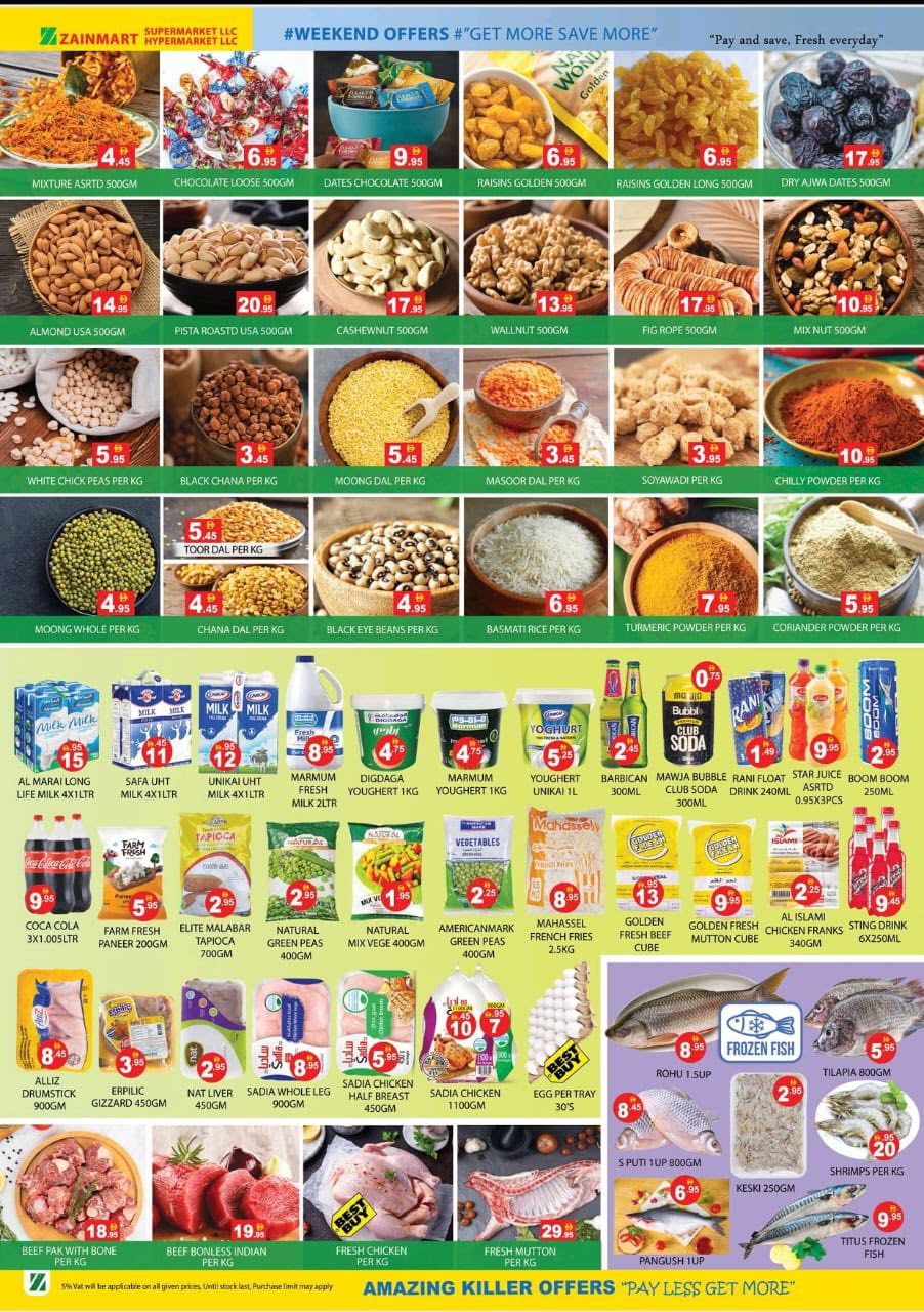 Weekend Deals In Zain Mart Super Market Ras al Khaimah
