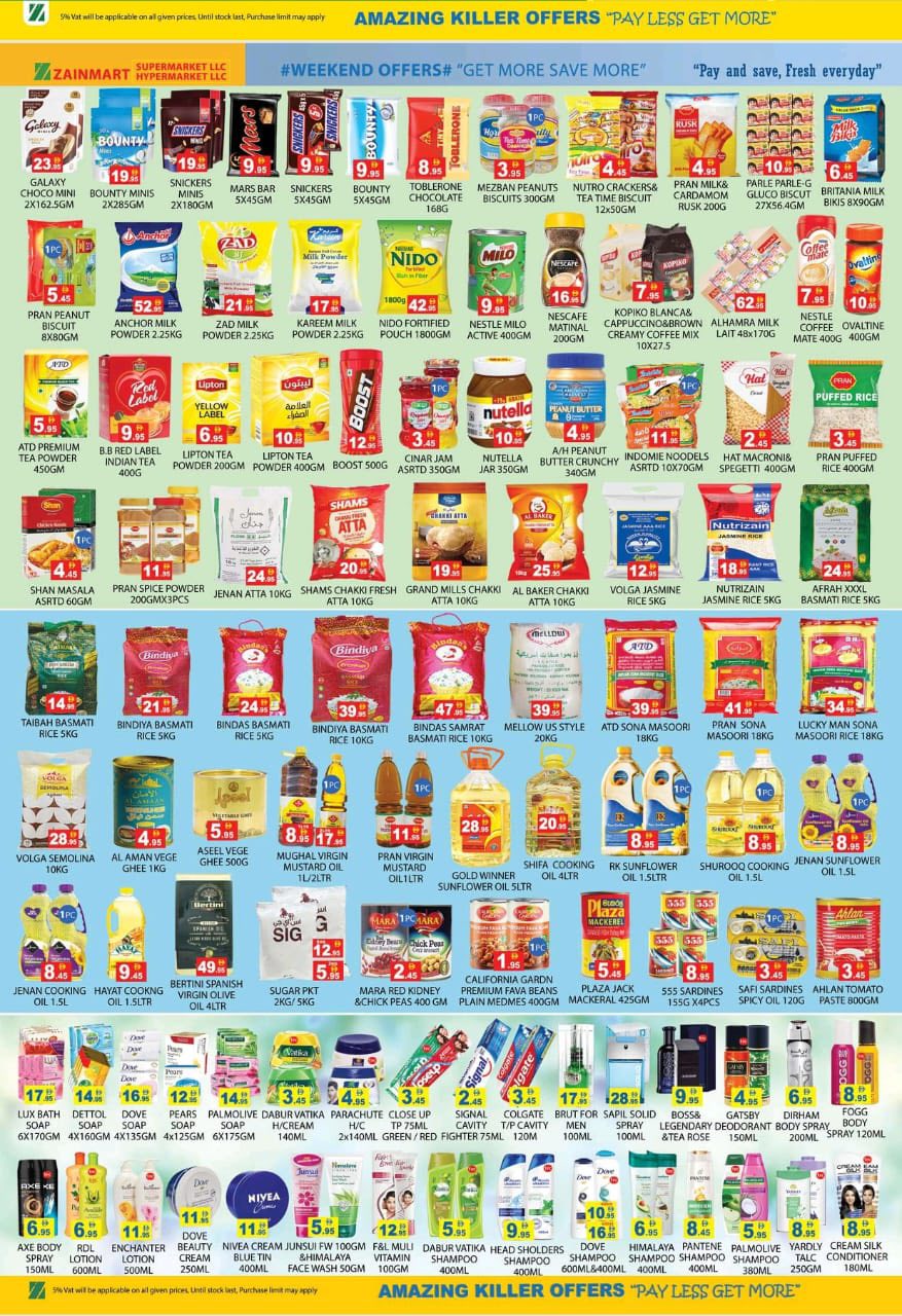 Weekend Deals In Zain Mart Super Market Ras al Khaimah