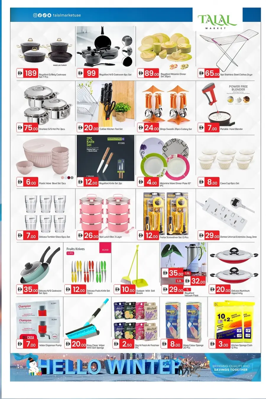 Hello Winter Offers In Talal Market Fujairah