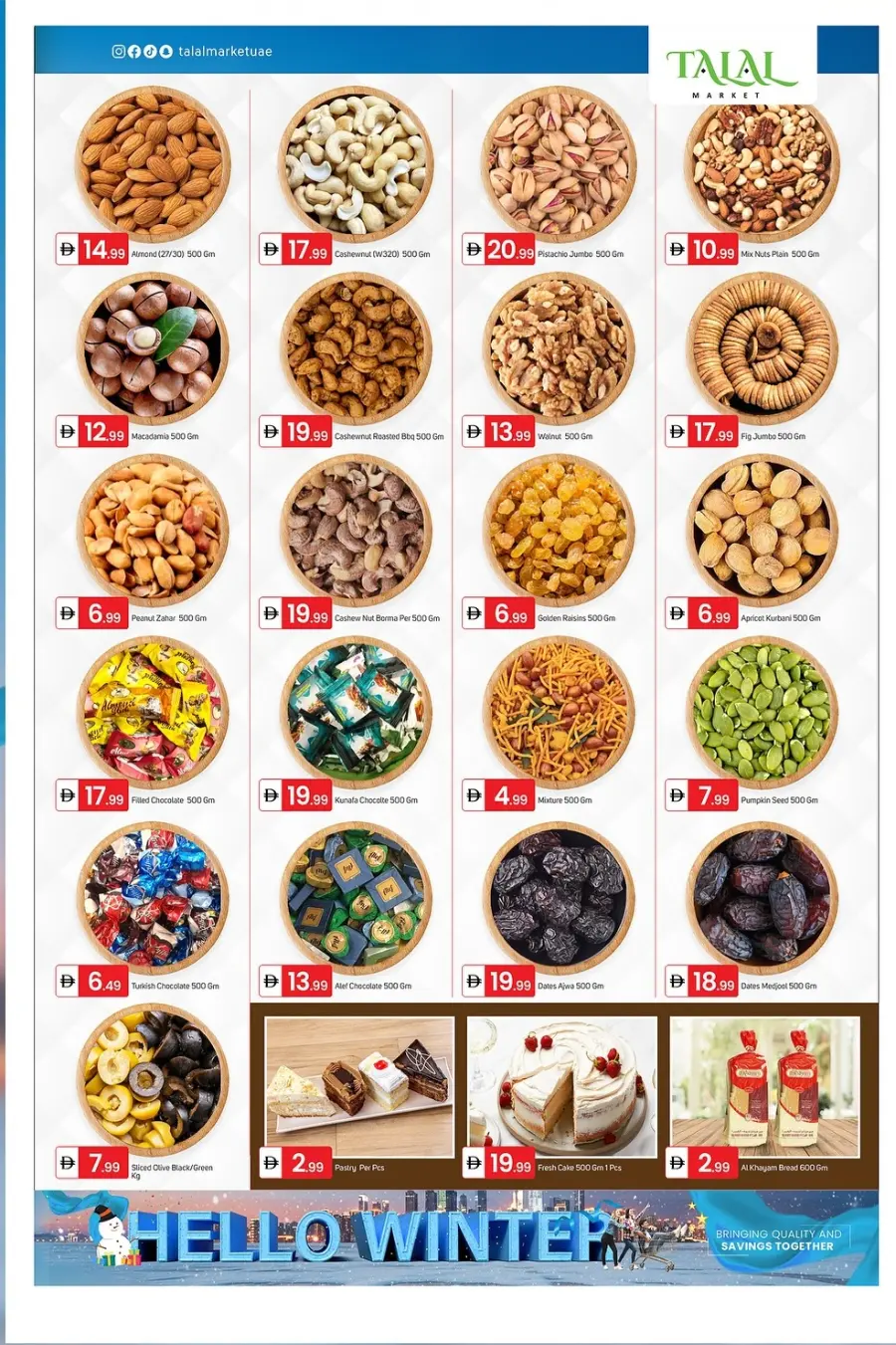 Hello Winter Offers In Talal Market Fujairah